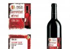 Viněta - verze červené víno
